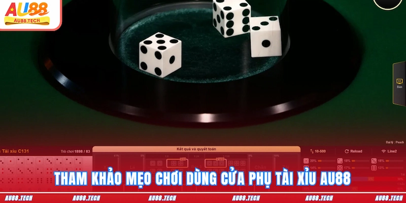 Tham khảo mẹo chơi dùng cửa phụ Tài Xỉu AU88
